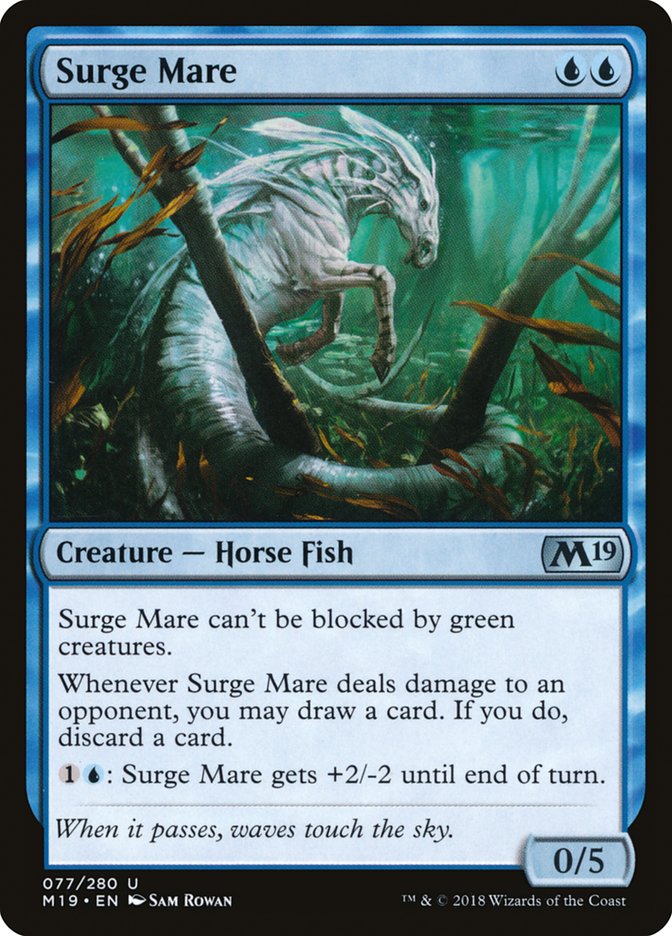 Surge Mare [Core Set 2019] | Gamer Loot