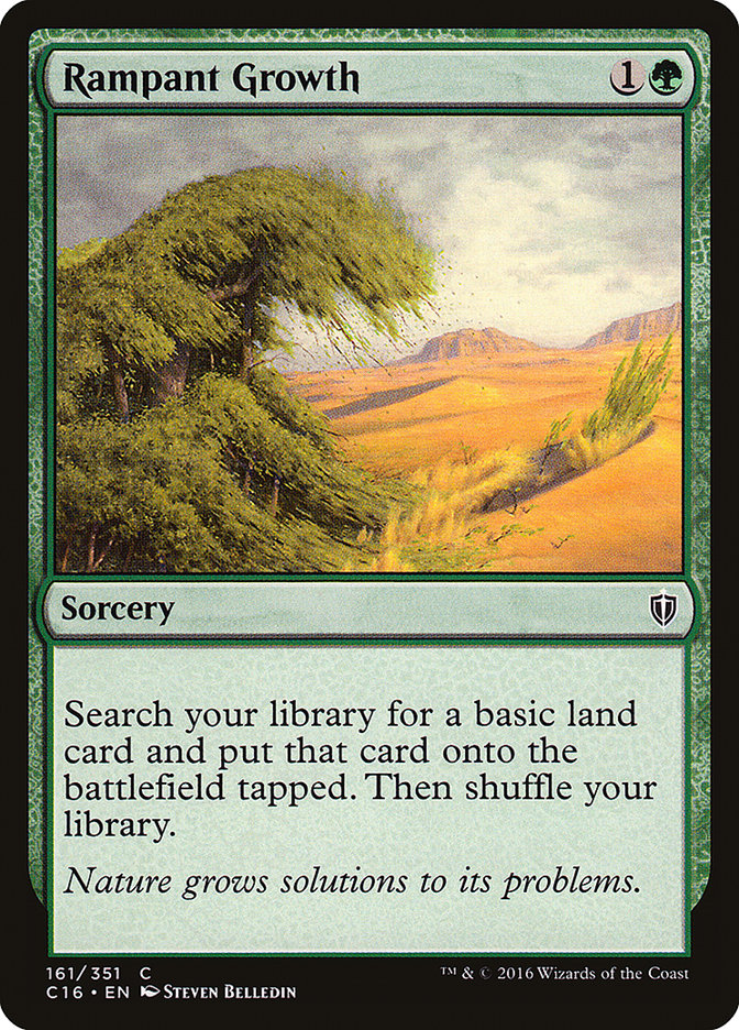 Rampant Growth [Commander 2016] | Gamer Loot