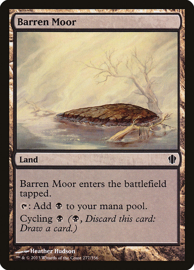 Barren Moor [Commander 2013] | Gamer Loot