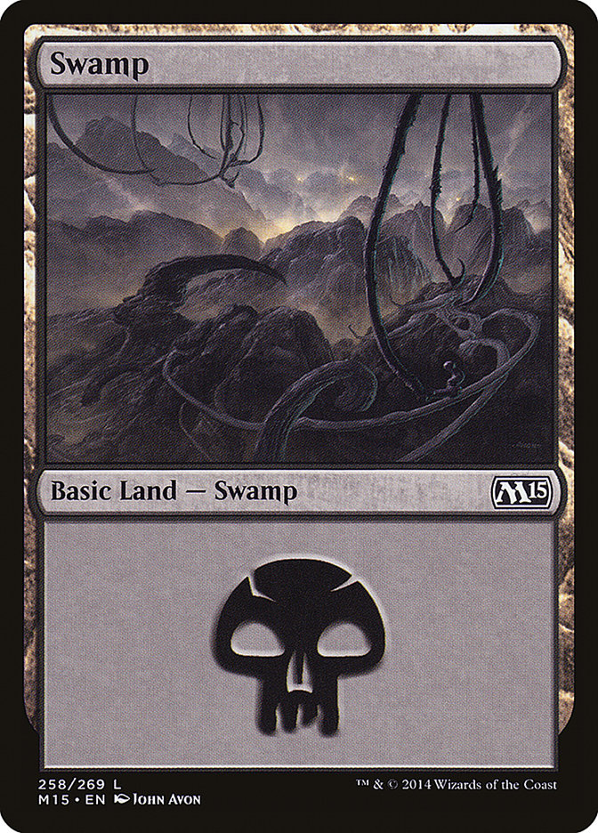 Swamp (258) [Magic 2015] | Gamer Loot