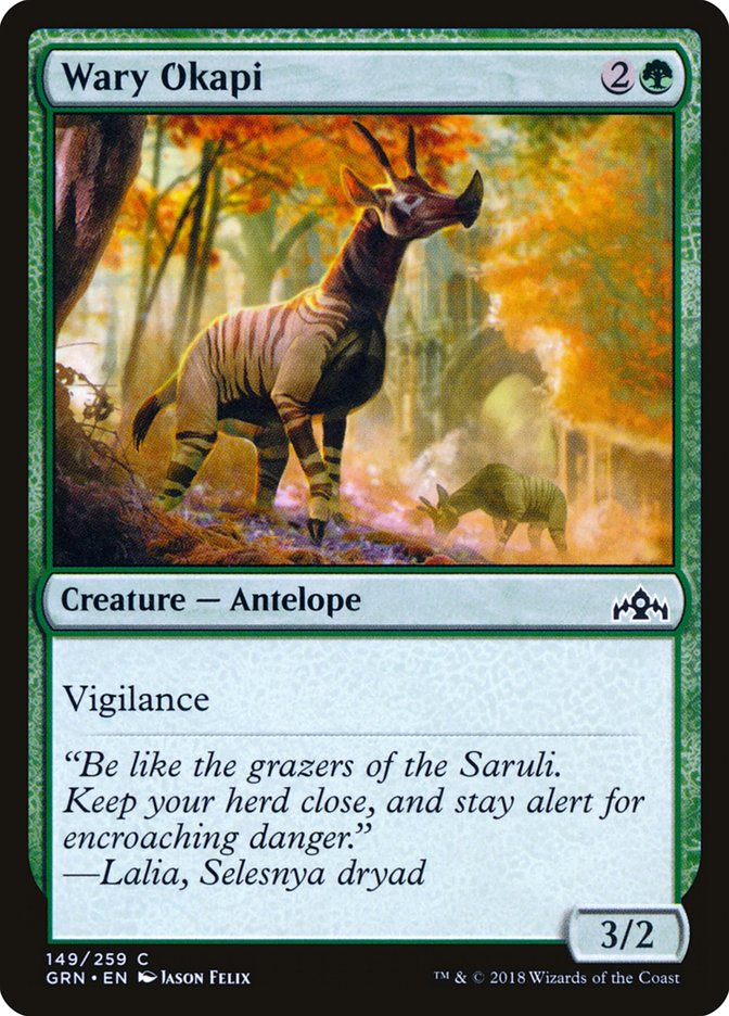 Wary Okapi [Guilds of Ravnica] | Gamer Loot