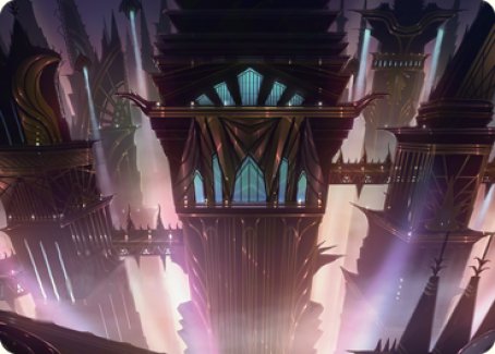 Skybridge Towers Art Card [Streets of New Capenna Art Series] | Gamer Loot