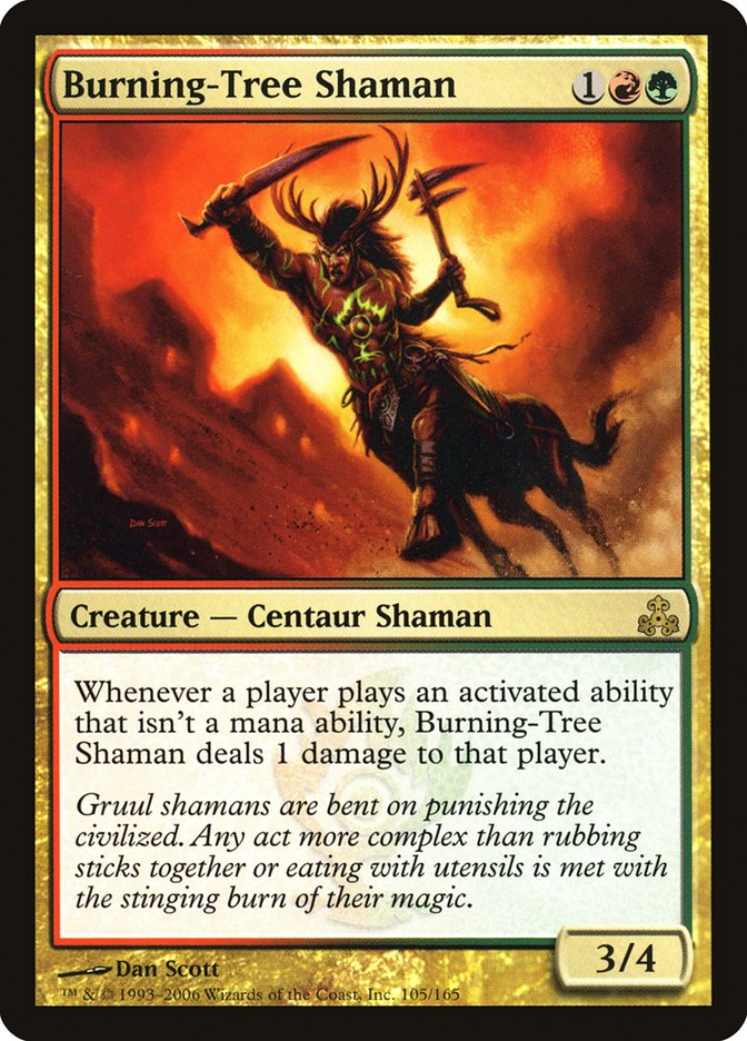 Burning-Tree Shaman [Guildpact] | Gamer Loot