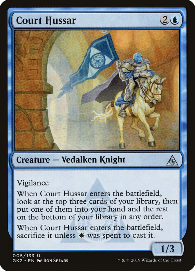 Court Hussar [Ravnica Allegiance Guild Kit] | Gamer Loot