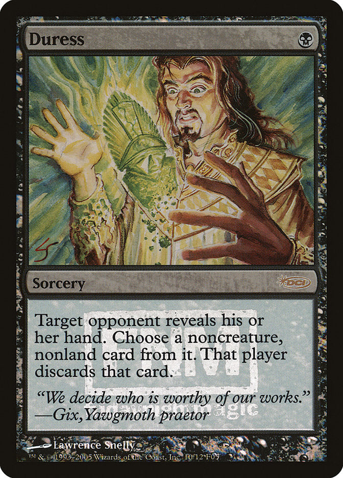 Duress [Friday Night Magic 2005] | Gamer Loot