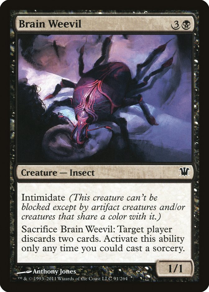 Brain Weevil [Innistrad] | Gamer Loot