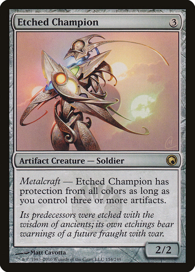 Etched Champion [Scars of Mirrodin] | Gamer Loot