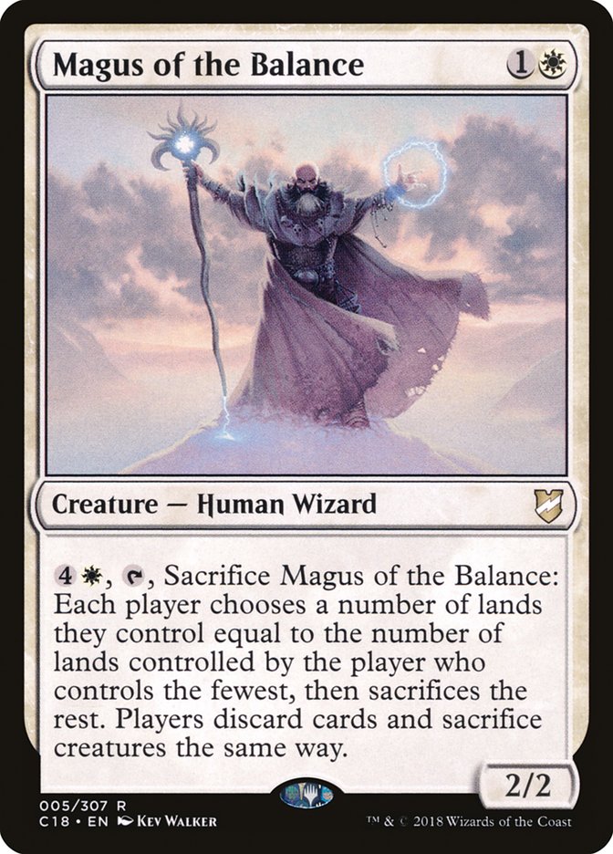 Magus of the Balance [Commander 2018] | Gamer Loot