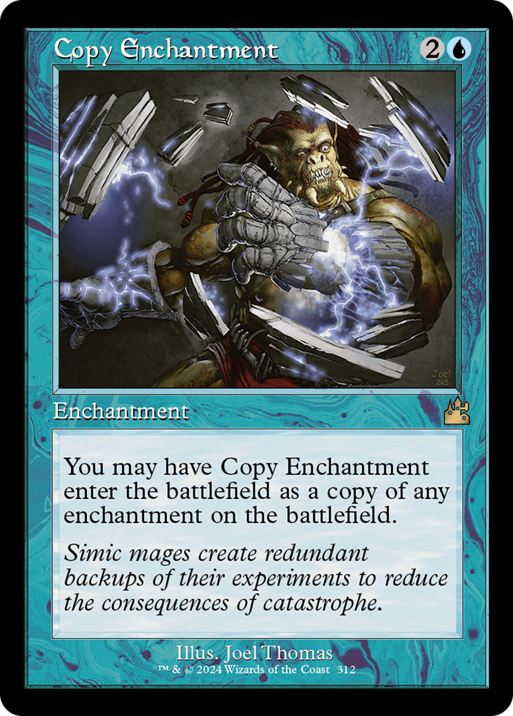 Copy Enchantment (Retro Frame) [Ravnica Remastered] | Gamer Loot