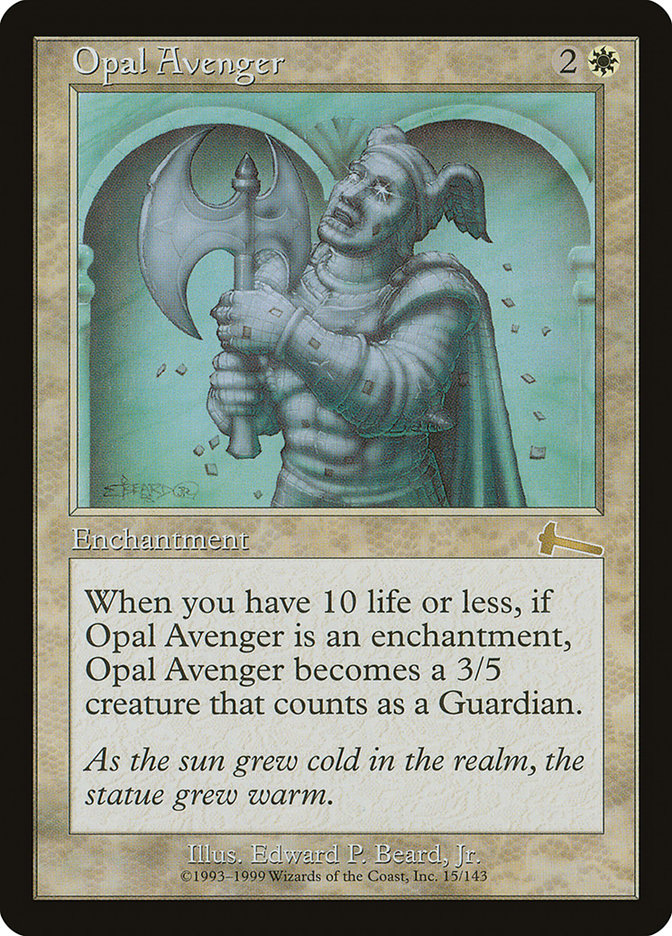 Opal Avenger [Urza's Legacy] | Gamer Loot