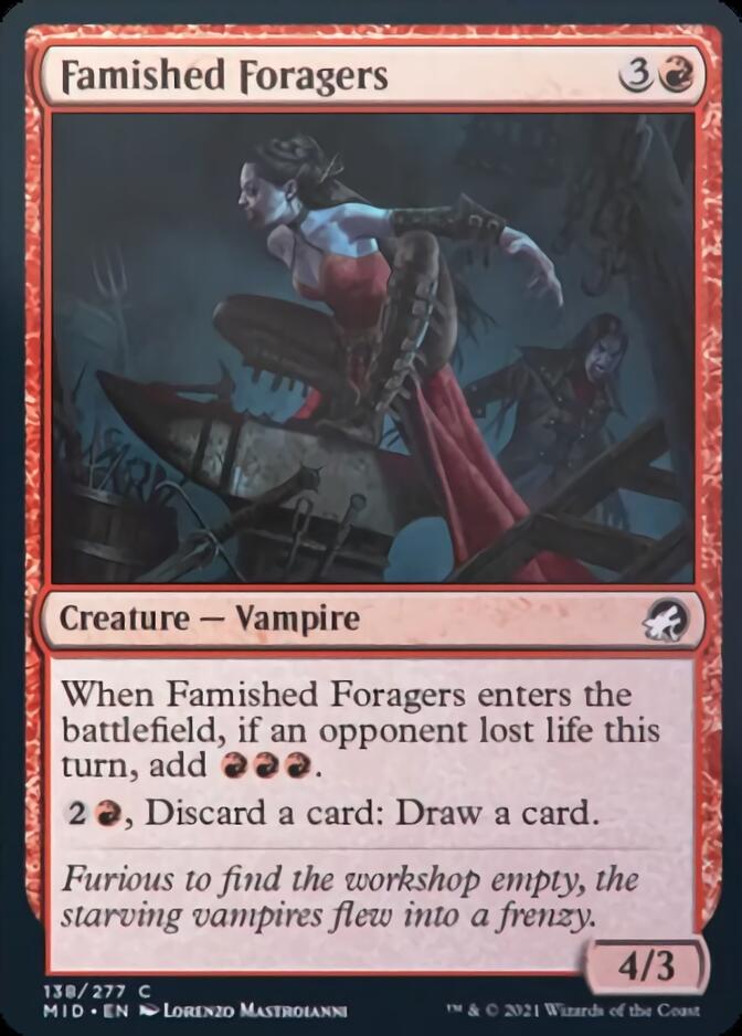 Famished Foragers [Innistrad: Midnight Hunt] | Gamer Loot