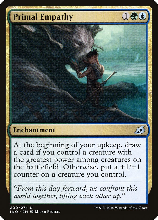 Primal Empathy [Ikoria: Lair of Behemoths] | Gamer Loot