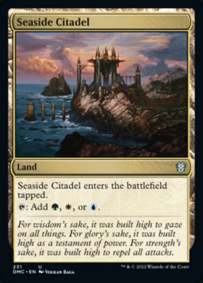 Seaside Citadel [Dominaria United Commander] | Gamer Loot