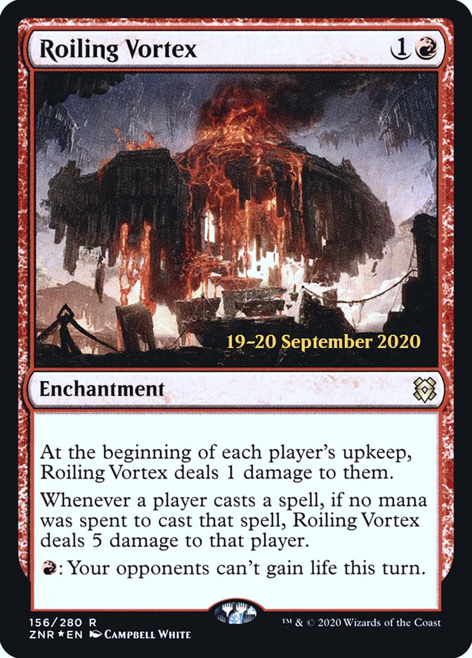 Roiling Vortex [Zendikar Rising Prerelease Promos] | Gamer Loot