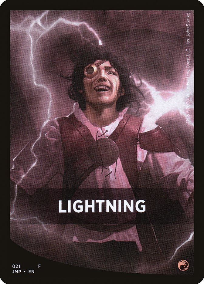 Lightning Theme Card [Jumpstart Front Cards] | Gamer Loot