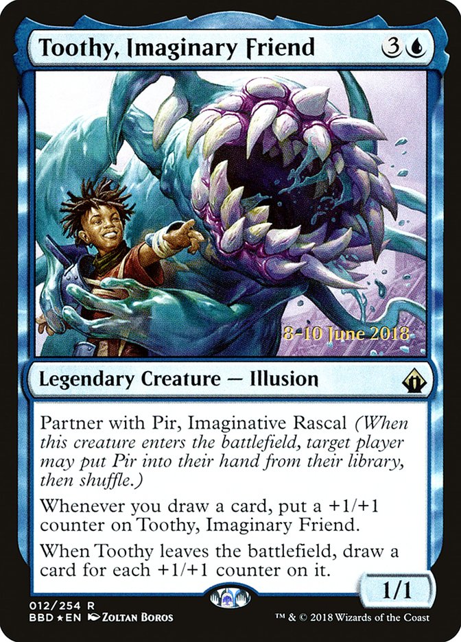 Toothy, Imaginary Friend  [Battlebond Prerelease Promos] | Gamer Loot