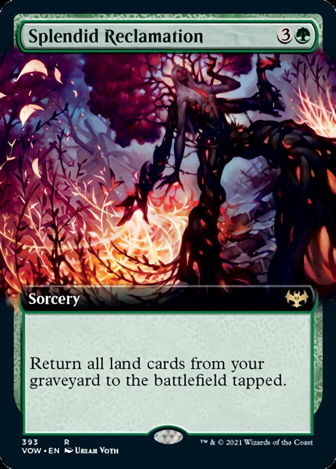 Splendid Reclamation (Extended) [Innistrad: Crimson Vow] | Gamer Loot