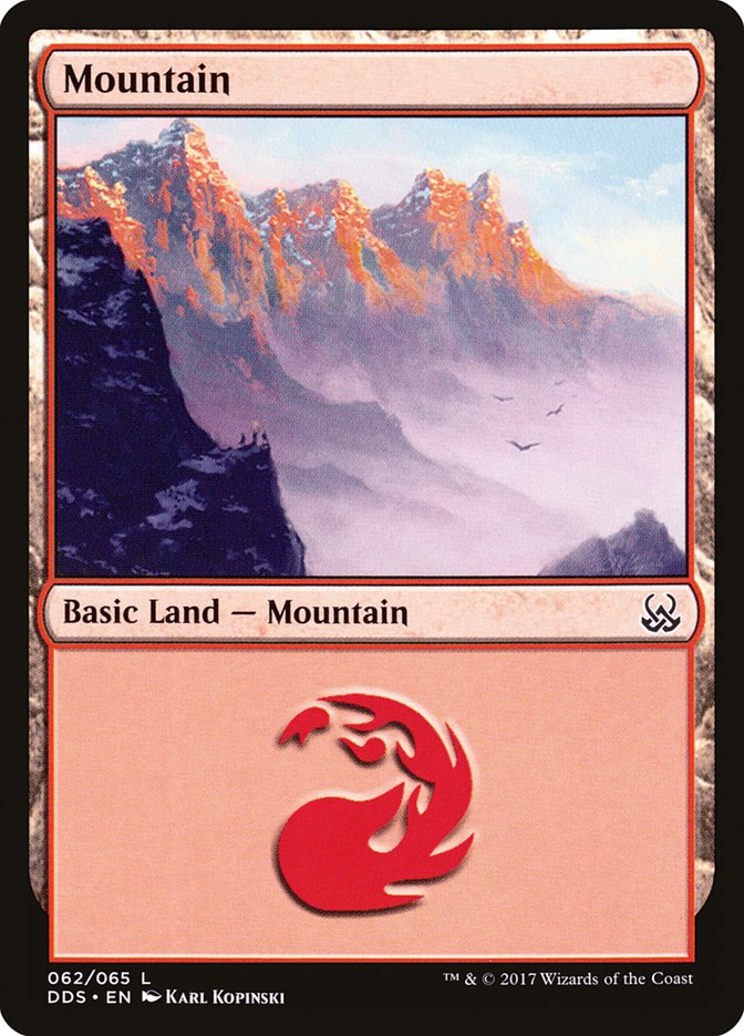 Mountain (62) [Duel Decks: Mind vs. Might] | Gamer Loot