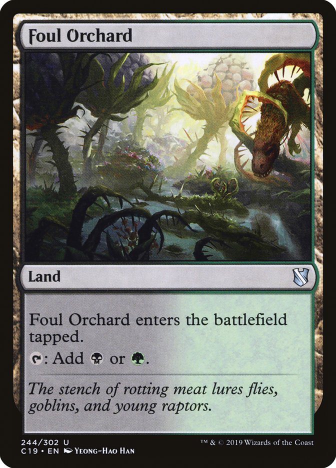 Foul Orchard [Commander 2019] | Gamer Loot