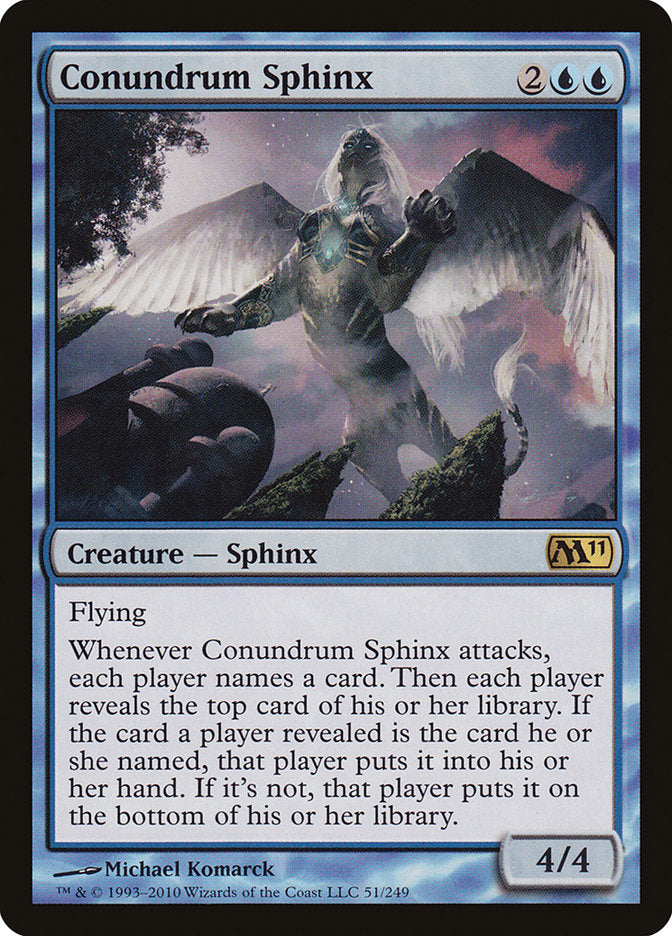 Conundrum Sphinx [Magic 2011] | Gamer Loot