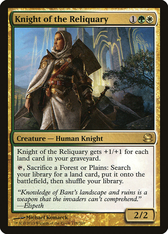 Knight of the Reliquary [Modern Masters] | Gamer Loot