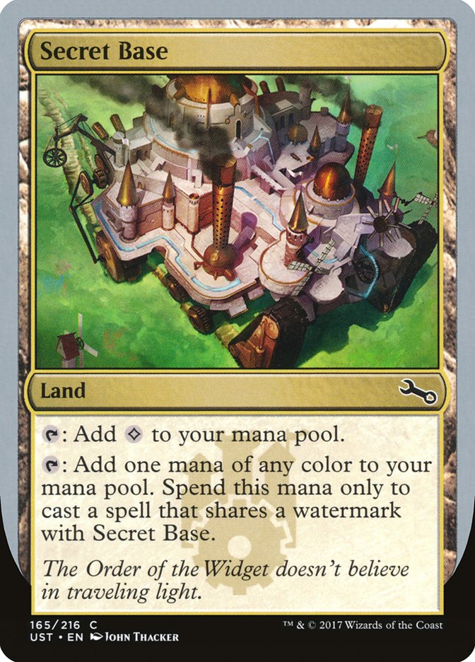 Secret Base (Artist: John Thacker) [Unstable] | Gamer Loot