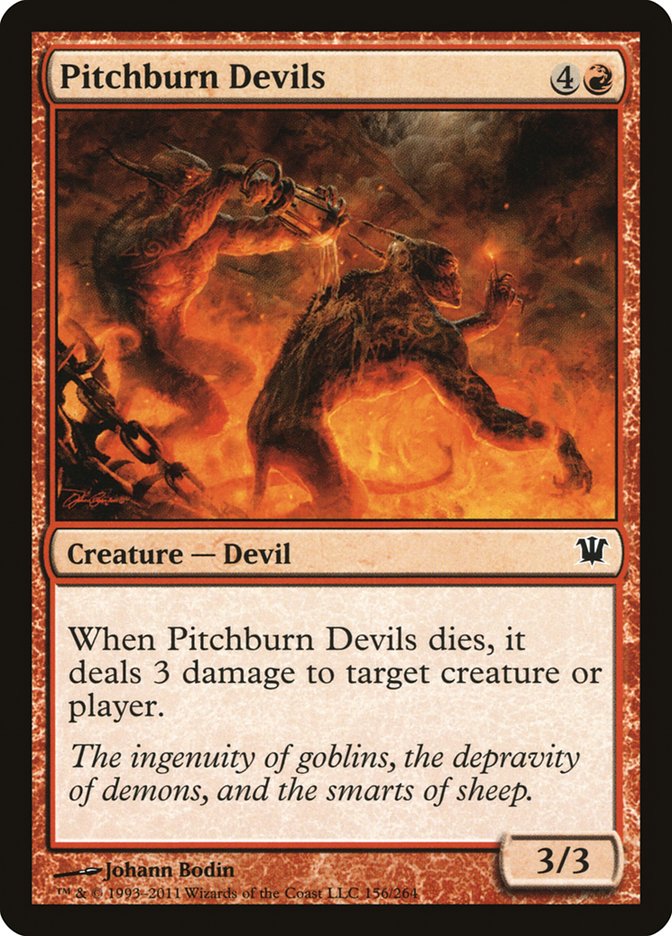 Pitchburn Devils [Innistrad] | Gamer Loot