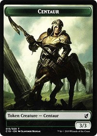 Centaur // Egg Double-sided Token [Commander 2019 Tokens] | Gamer Loot