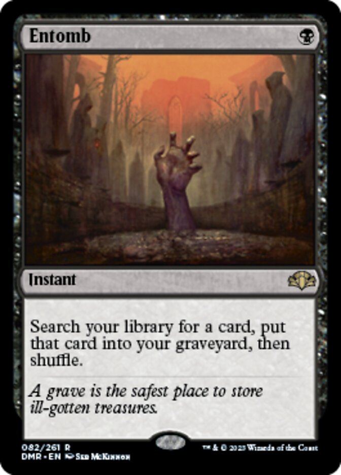 Entomb [Dominaria Remastered] | Gamer Loot