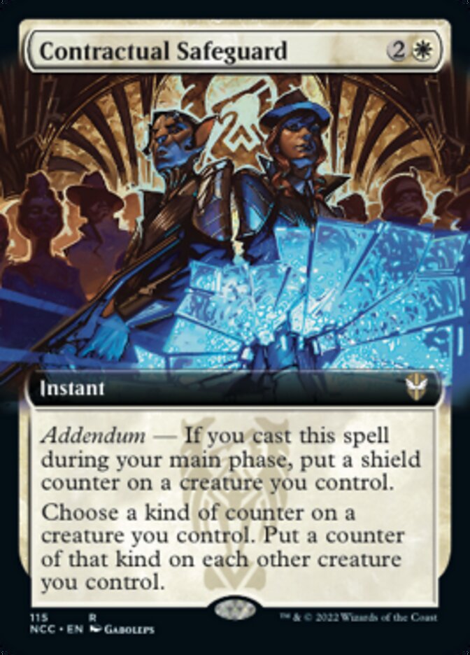 Contractual Safeguard (Extended Art) [Streets of New Capenna Commander] | Gamer Loot