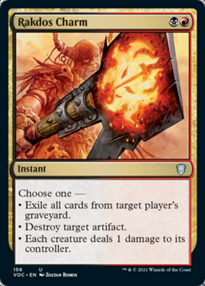 Rakdos Charm [Innistrad: Crimson Vow Commander] | Gamer Loot