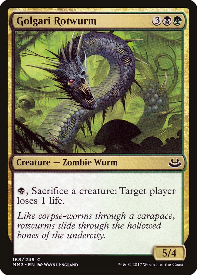 Golgari Rotwurm [Modern Masters 2017] | Gamer Loot