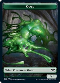 Ooze // Wurm (030) Double-sided Token [Double Masters Tokens] | Gamer Loot