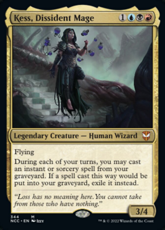 Kess, Dissident Mage [Streets of New Capenna Commander] | Gamer Loot