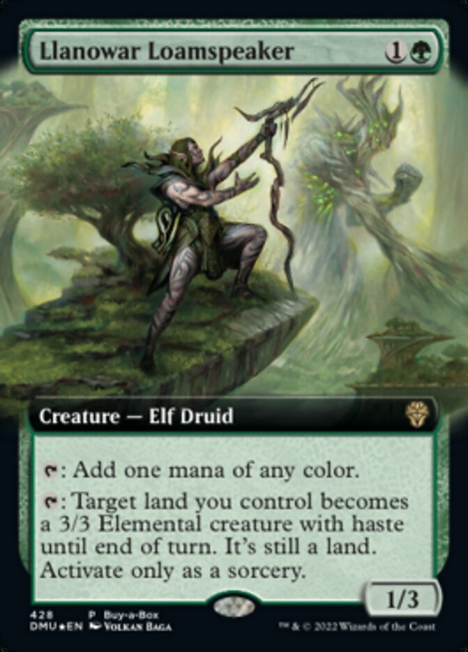 Llanowar Loamspeaker (Buy-A-Box) [Dominaria United] | Gamer Loot