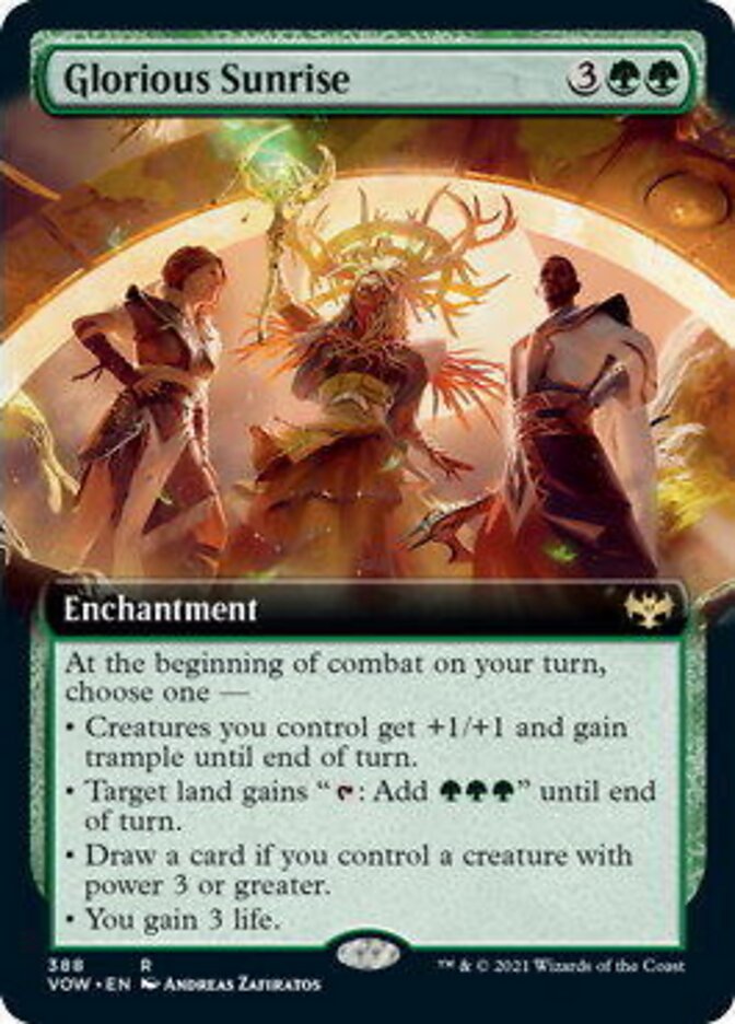 Glorious Sunrise (Extended) [Innistrad: Crimson Vow] | Gamer Loot