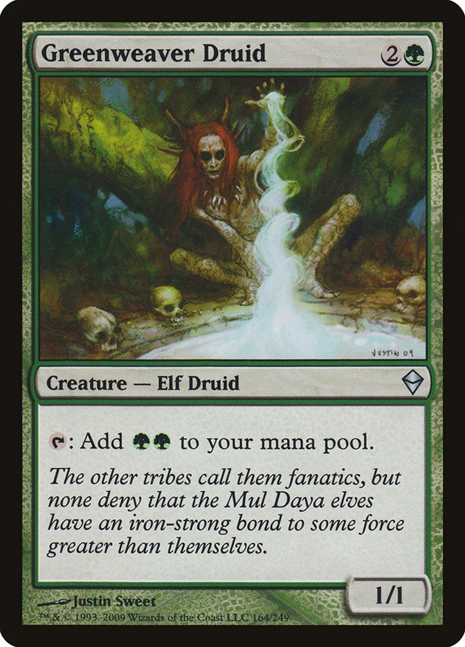 Greenweaver Druid [Zendikar] | Gamer Loot