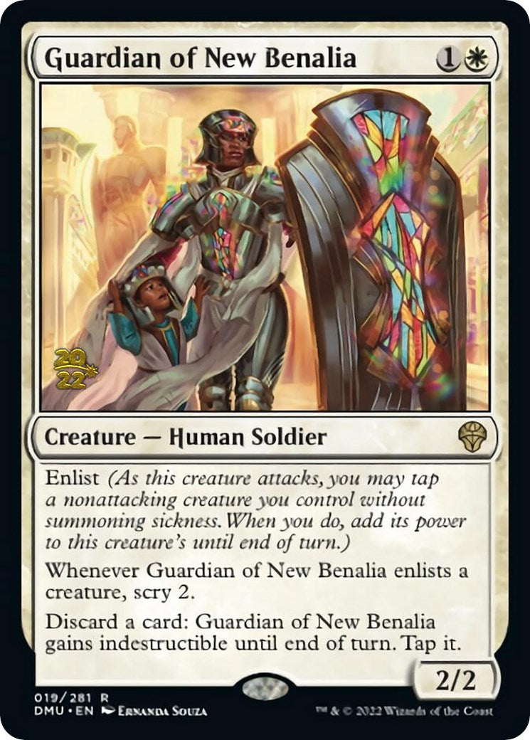 Guardian of New Benalia [Dominaria United Prerelease Promos] | Gamer Loot