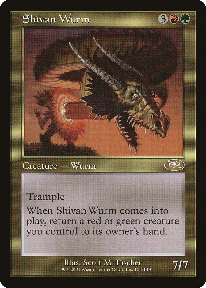 Shivan Wurm [Planeshift] | Gamer Loot