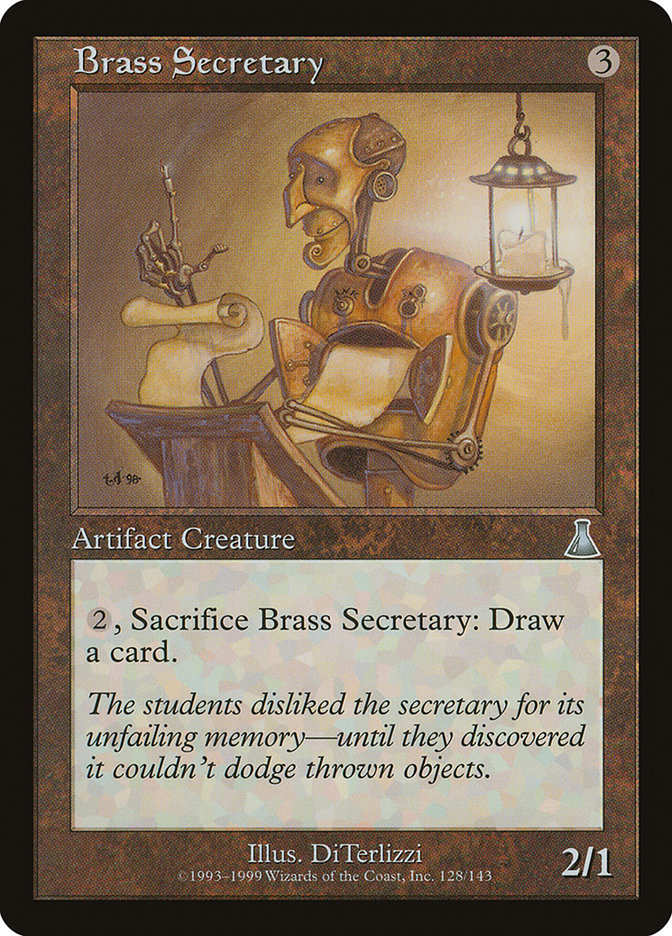 Brass Secretary [Urza's Destiny] | Gamer Loot