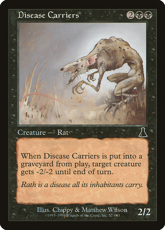 Disease Carriers [Urza's Destiny] | Gamer Loot