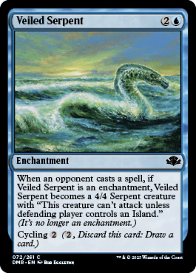 Veiled Serpent [Dominaria Remastered] | Gamer Loot