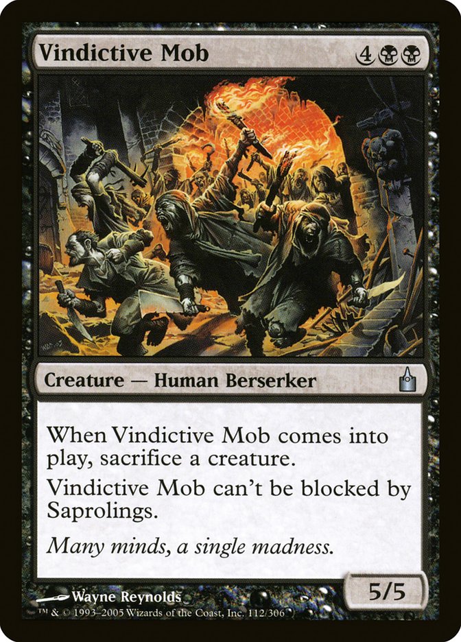 Vindictive Mob [Ravnica: City of Guilds] | Gamer Loot