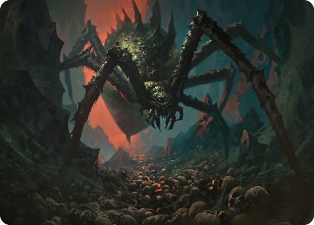Shelob, Child of Ungoliant Art Card [The Lord of the Rings: Tales of Middle-earth Art Series] | Gamer Loot