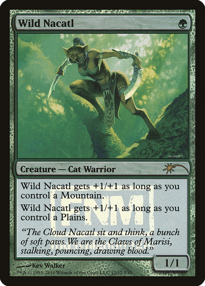 Wild Nacatl [Friday Night Magic 2010] | Gamer Loot