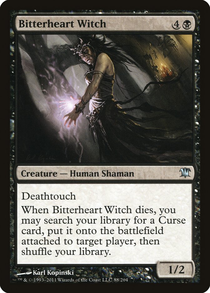 Bitterheart Witch [Innistrad] | Gamer Loot