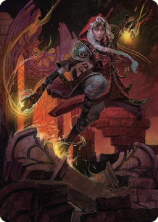 Jaya, Fiery Negotiator Art Card 2 [Dominaria United Art Series] | Gamer Loot