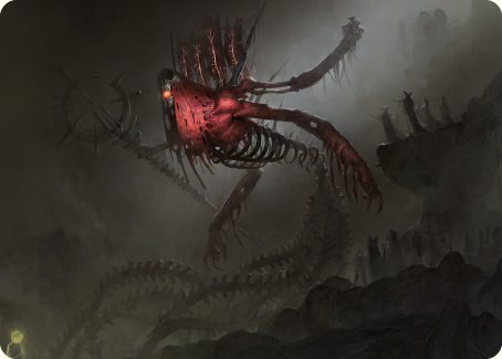 Drivnod, Carnage Dominus Art Card [Phyrexia: All Will Be One Art Series] | Gamer Loot