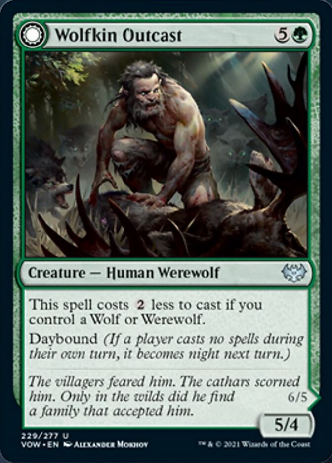 Wolfkin Outcast // Wedding Crasher [Innistrad: Crimson Vow] | Gamer Loot