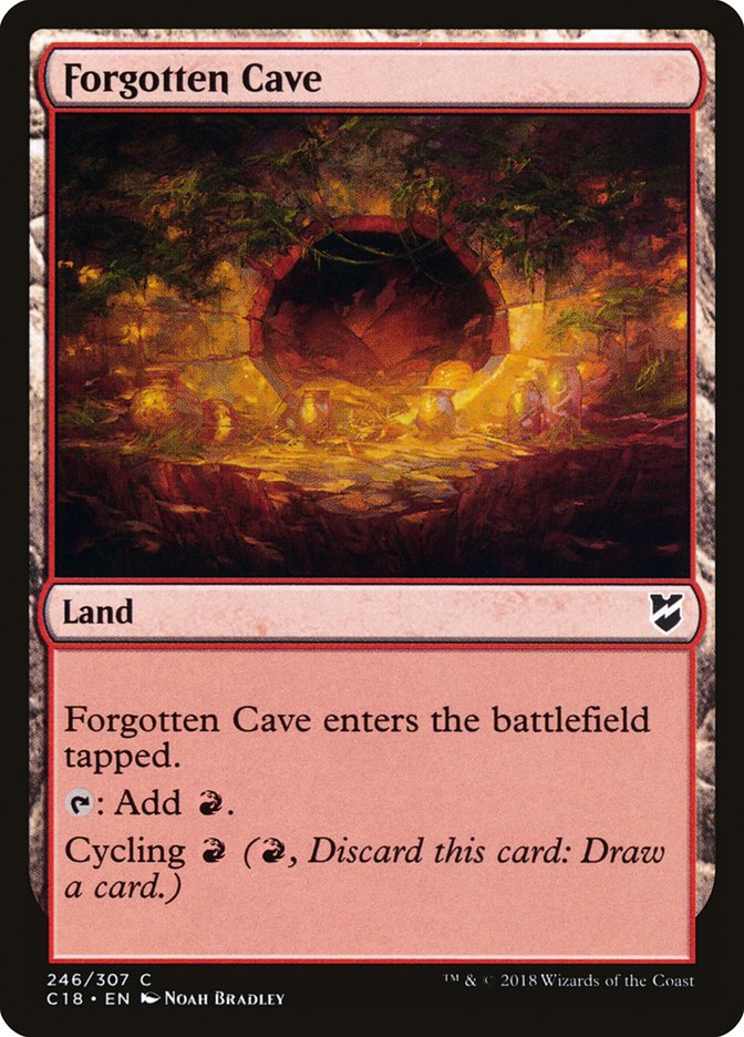 Forgotten Cave [Commander 2018] | Gamer Loot